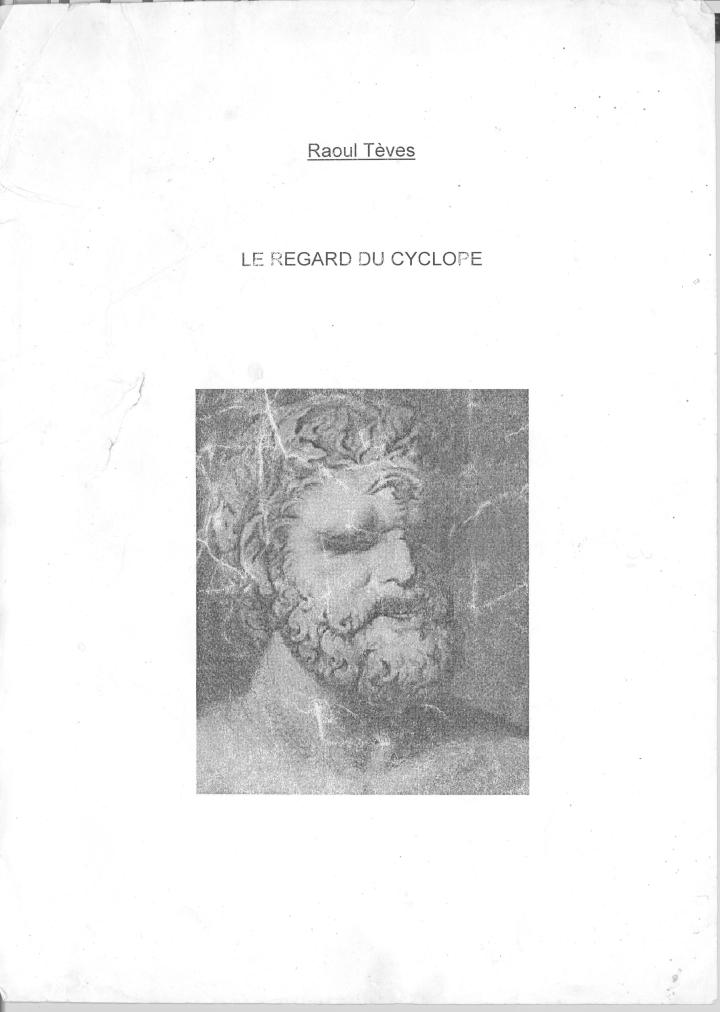 Raoul Tèves Le Regard du Cyclope00 couverture