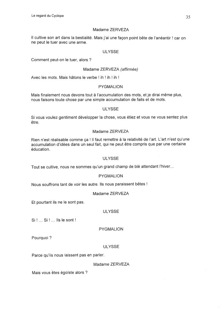 Raoul Tèves Le Regard du Cyclope33