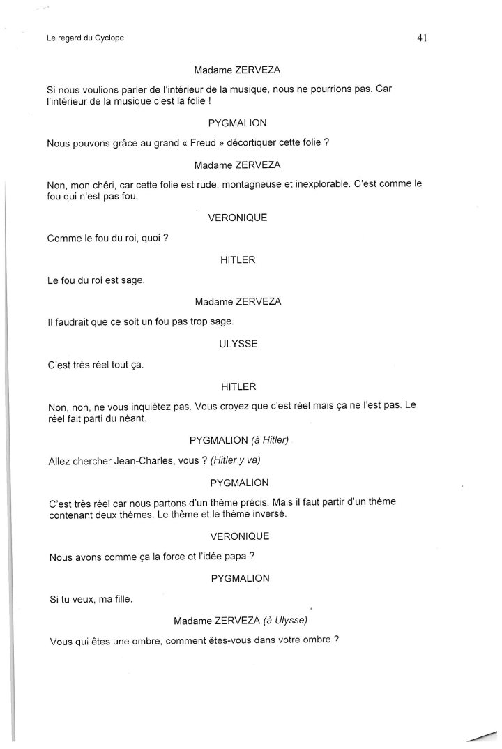 Raoul Tèves Le Regard du Cyclope39