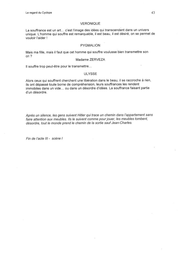 Raoul Tèves Le Regard du Cyclope41