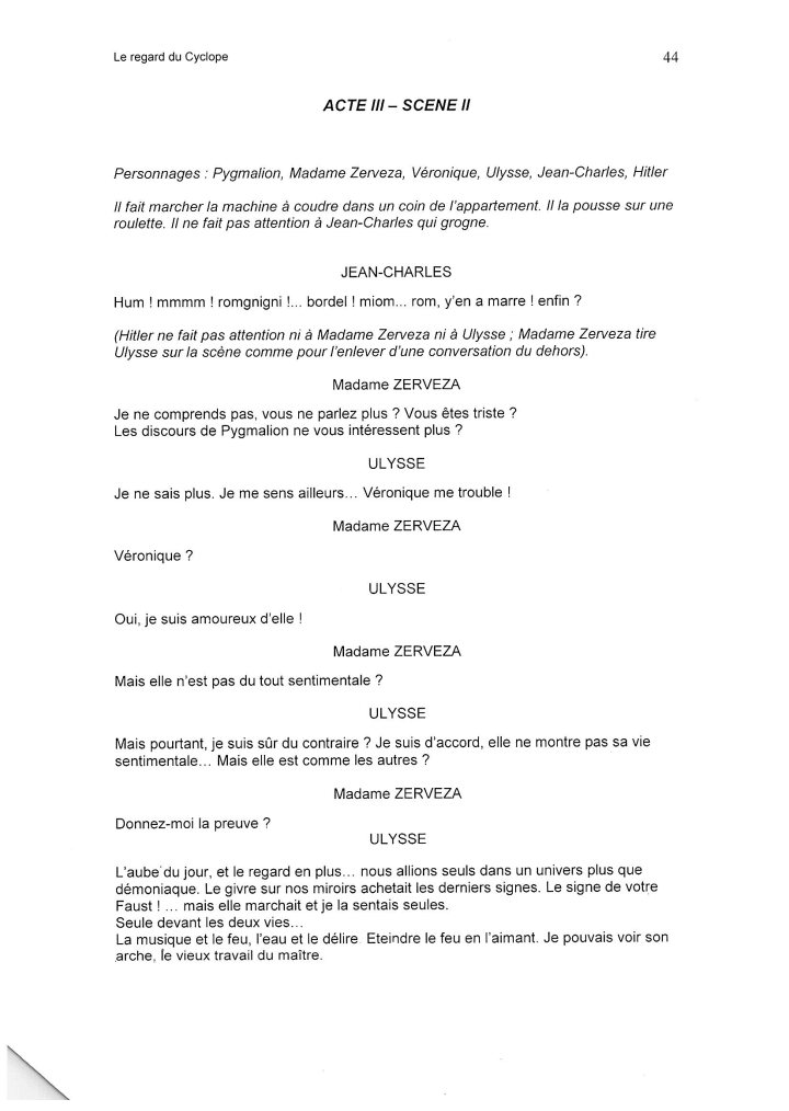 Raoul Tèves Le Regard du Cyclope42