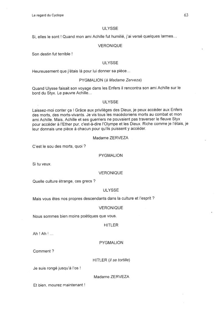 Raoul Tèves Le Regard du Cyclope60