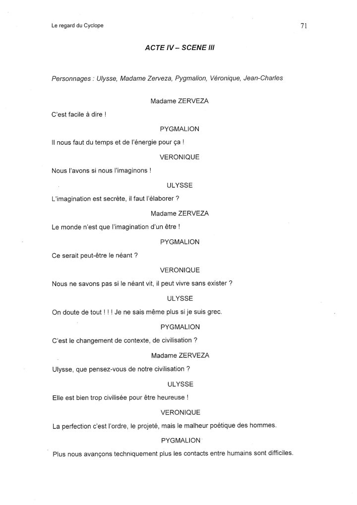 Raoul Tèves Le Regard du Cyclope68