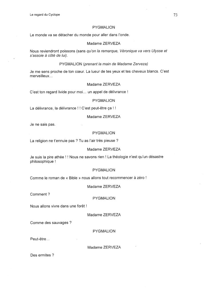 Raoul Tèves Le Regard du Cyclope70