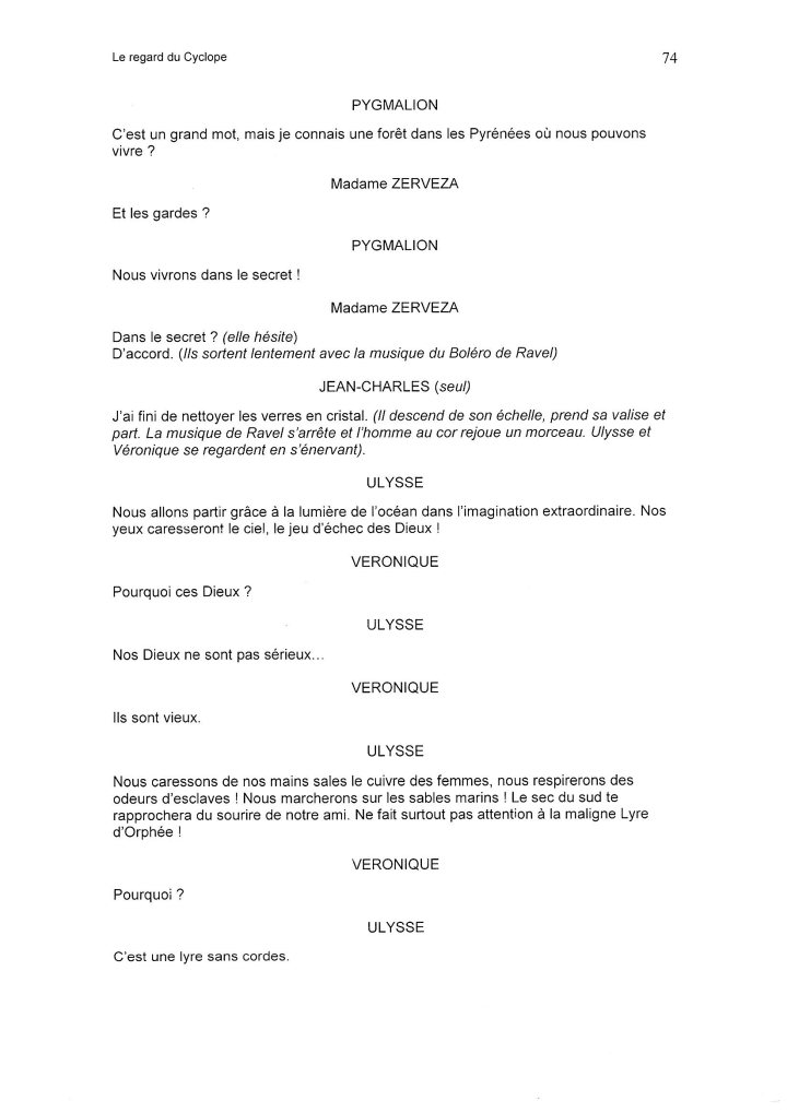 Raoul Tèves Le Regard du Cyclope71